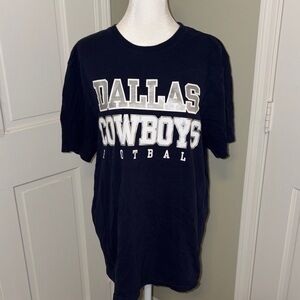 Authentic Dallas Cowboys Navy T-Shirt Medium